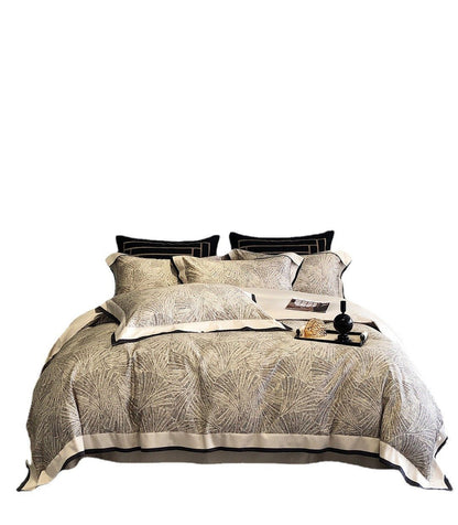 Cotton Long - staple Cotton Four - piece Set Digital Printing Bedding - Hearth & Lume