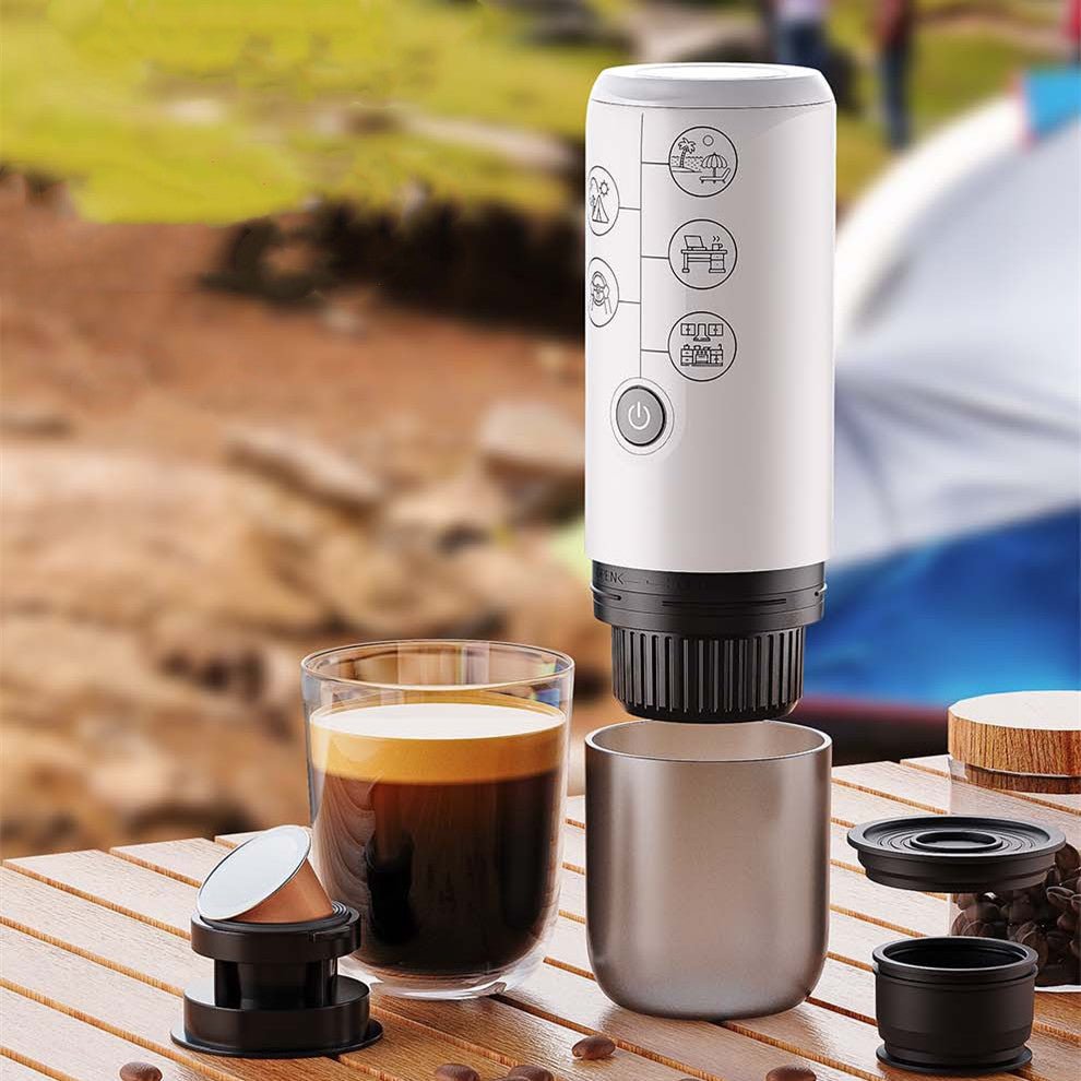 Outdoor Portable Wireless Charging Office Home Coffee Machine - Hearth & Lume