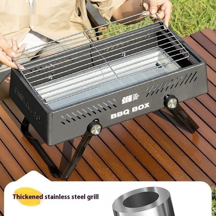 Household Stainless Steel Outdoor Barbecue Grill - Hearth & Lume