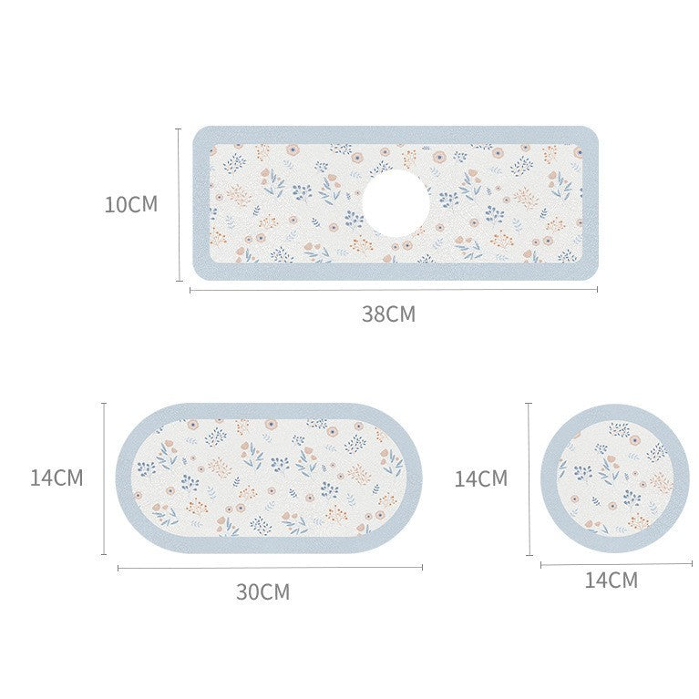 Simple Drain Pad Bathroom Faucet Suction Speed Cheers Pad