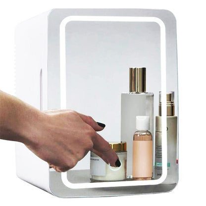 Mini Makeup Fridge Portable Cosmetic Refrigerator - Hearth & Lume