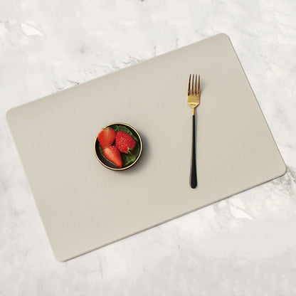 Imitation Leather Placemats, Placemats, Heat Insulation Placemats, Western Placemats - Hearth & Lume