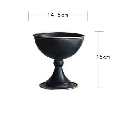 Creative retro distressed iron cup - Hearth & Lume