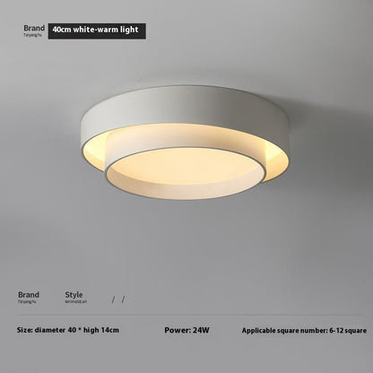 Led Ceiling Lamp Minimalist Creative Bedroom Light - Hearth & Lume
