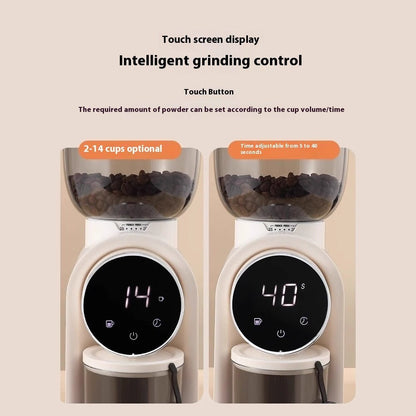 Smart Electric Grinder Adjustable Scale Household Coffee Machine - Hearth & Lume
