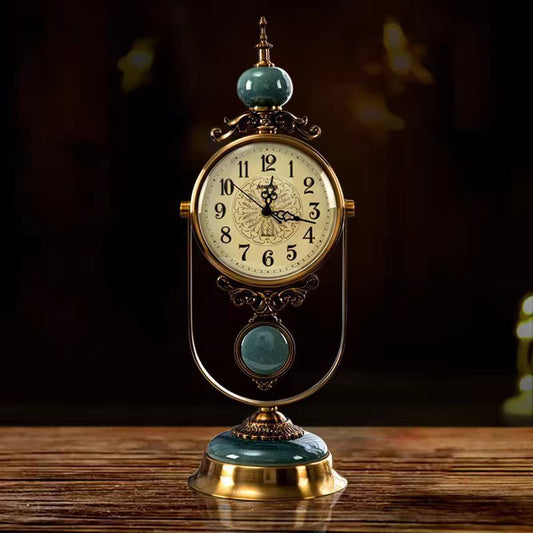 American Retro Clock Living Room European Entry Lux Home - Hearth & Lume