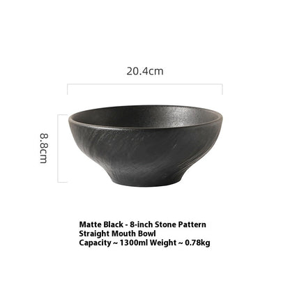 High - grade Ceramic Bowl Instant Noodle Bowl Soup - Hearth & Lume