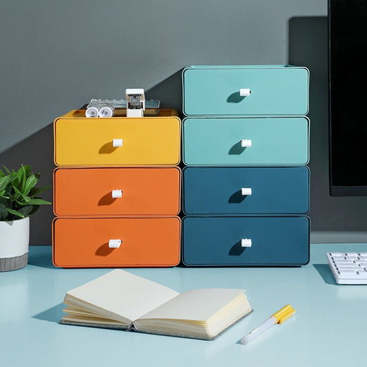 Desktop Superimposed Drawer Storage Office Dormitory - Hearth & Lume