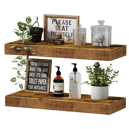 Floating Shelf Living Room Wall - Hearth & Lume
