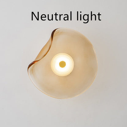 Bedroom Bedside Decoration Round Wall Lamp - Hearth & Lume