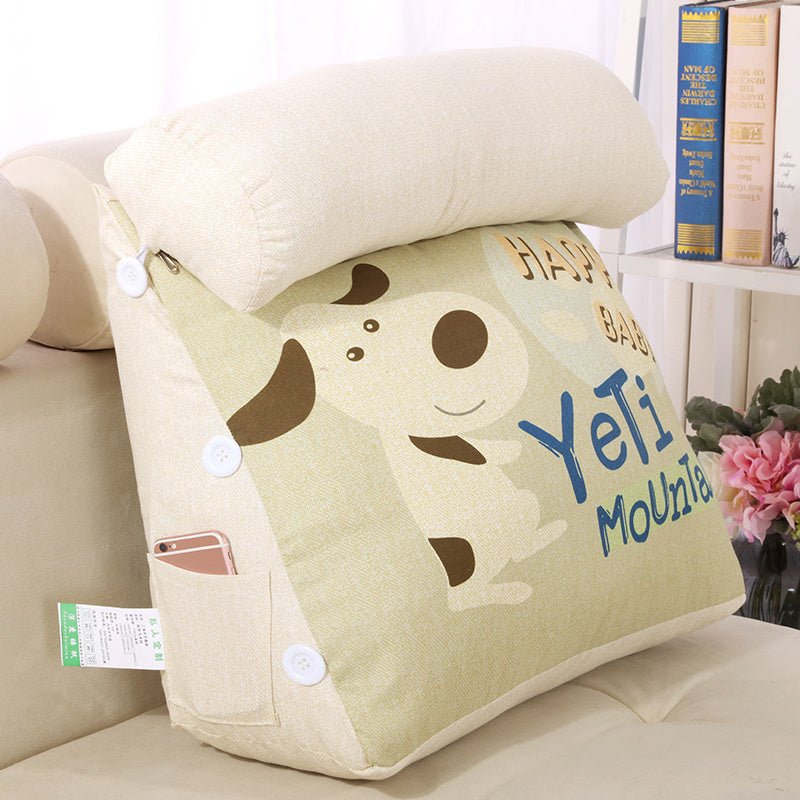 Neck Protection Pillow On Bed Removable And Washable - Hearth & Lume