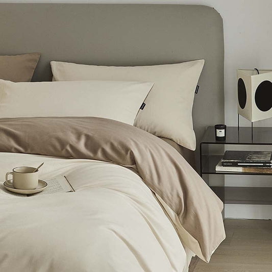 High - end Thickening Brushed Cotton Four - piece Cotton Set - Hearth & Lume