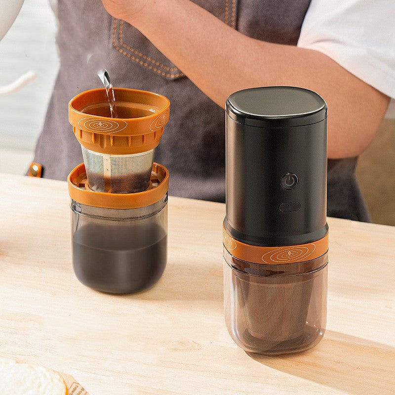 Portable Outdoor Grinding And Brewing Integrated Coffee Machine - Hearth & Lume