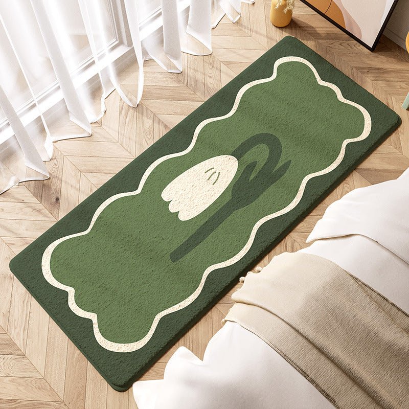 New Strip Bed Rug For Bedroom - Hearth & Lume