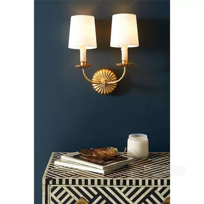 American Retro Wall Lamp Gold Foil - Hearth & Lume