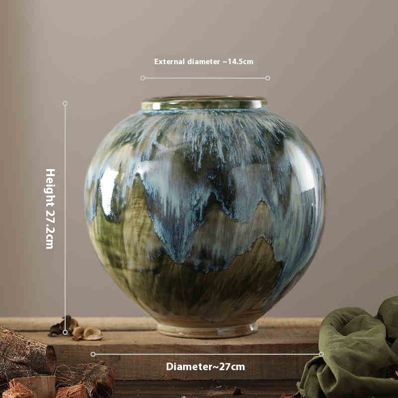 Creative Ceramic Retro Vase Decoration In The Living Room - Hearth & Lume