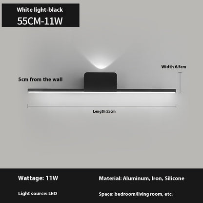 Simple And Modern Light Luxury LED Mirror Headlights - Hearth & Lume