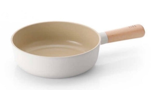 Korean Non - stick Pan Ceramic White Frying Pan - Hearth & Lume