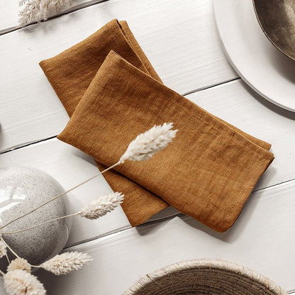 Simple Linen Napkin For Chinese And Western Food - Hearth & Lume