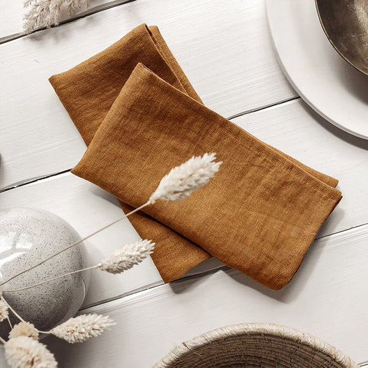 Simple Linen Napkin For Chinese And Western Food - Hearth & Lume