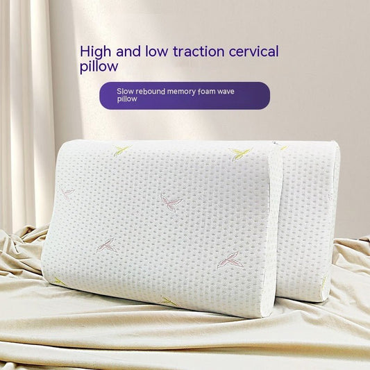Memory Pillow Slow Rebound Wave Neck Protector - Hearth & Lume
