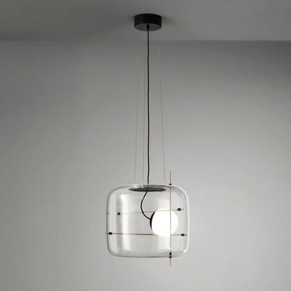 Creative Art Modern Minimalist Glass Bedroom Bedside Chandelier - Hearth & Lume