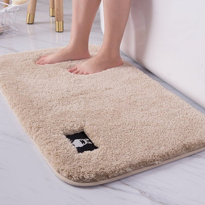 High wool thick bathroom toilet carpet - Hearth & Lume
