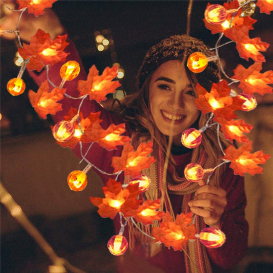 Halloween Decoration Thanksgiving Decor Pumpkin Light - Hearth & Lume