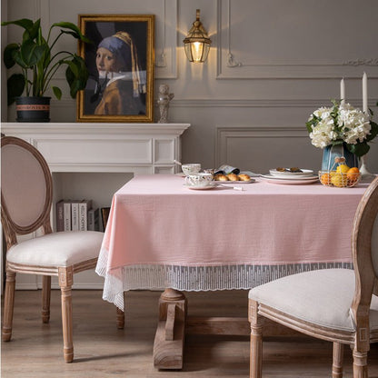 Solid Color Dormitory Tablecloth - Hearth & Lume