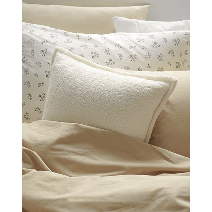 Simple With Grain Cashmere Lamb Cashmere Pillow - Hearth & Lume