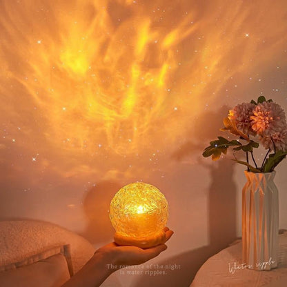 Corrugated Bedside Small Night Lamp Bedroom Decoration Ambience Light - Hearth & Lume