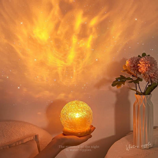 Corrugated Bedside Small Night Lamp Bedroom Decoration Ambience Light - Hearth & Lume