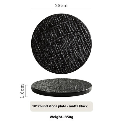 Porcelain Dinner Plate Household Hotel Steak Plate - Hearth & Lume