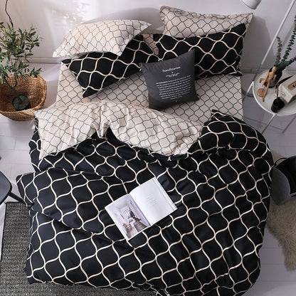 Quilt Duvet Cover 2 Pillow Cases Bedding Sets 3 Pcs - Hearth & Lume