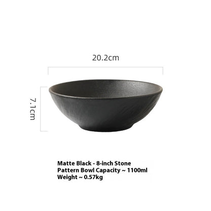 High - grade Ceramic Bowl Instant Noodle Bowl Soup - Hearth & Lume
