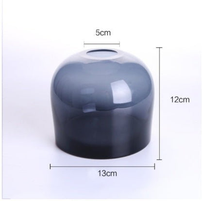 Simple Vase Creative Glass Living Room Dining Table Home Vase Vase - Hearth & Lume