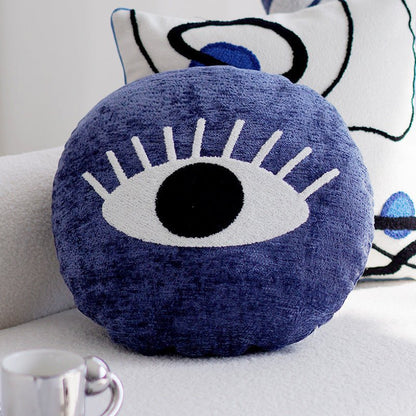 Original Simplicity Modern Blue Advanced Light Luxury Sofa Living Room Pillow Cover - Hearth & Lume