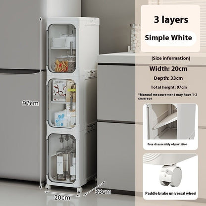 Household Sandwich Cabinet Toilet Bathroom Multifunctional Foldable - Hearth & Lume