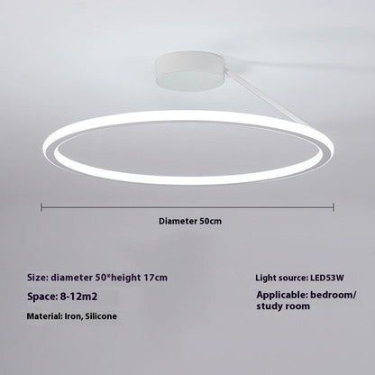 Simple Modern Led Ceiling Light Room Round Lighting - Hearth & Lume