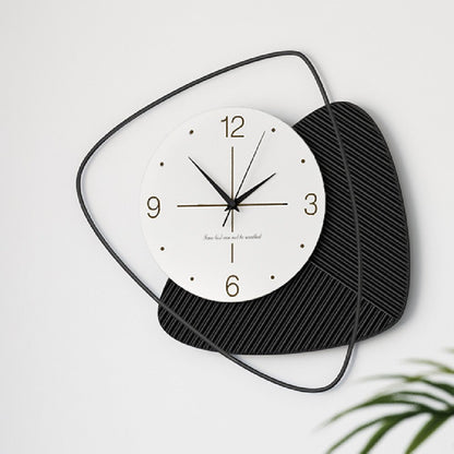 Art Decor Wall Clock Living Room Minimalist Clock - Hearth & Lume