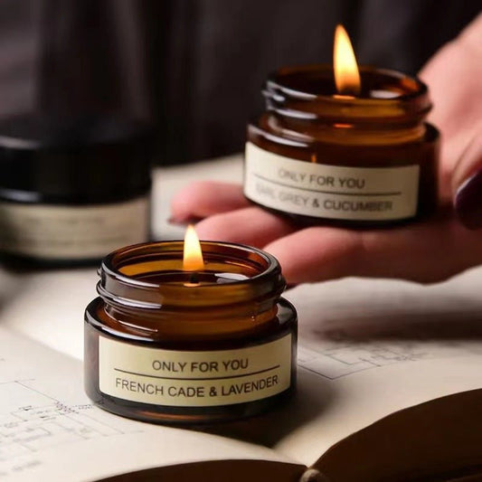 Brown Aromatherapy Candle Cup - Hearth & Lume