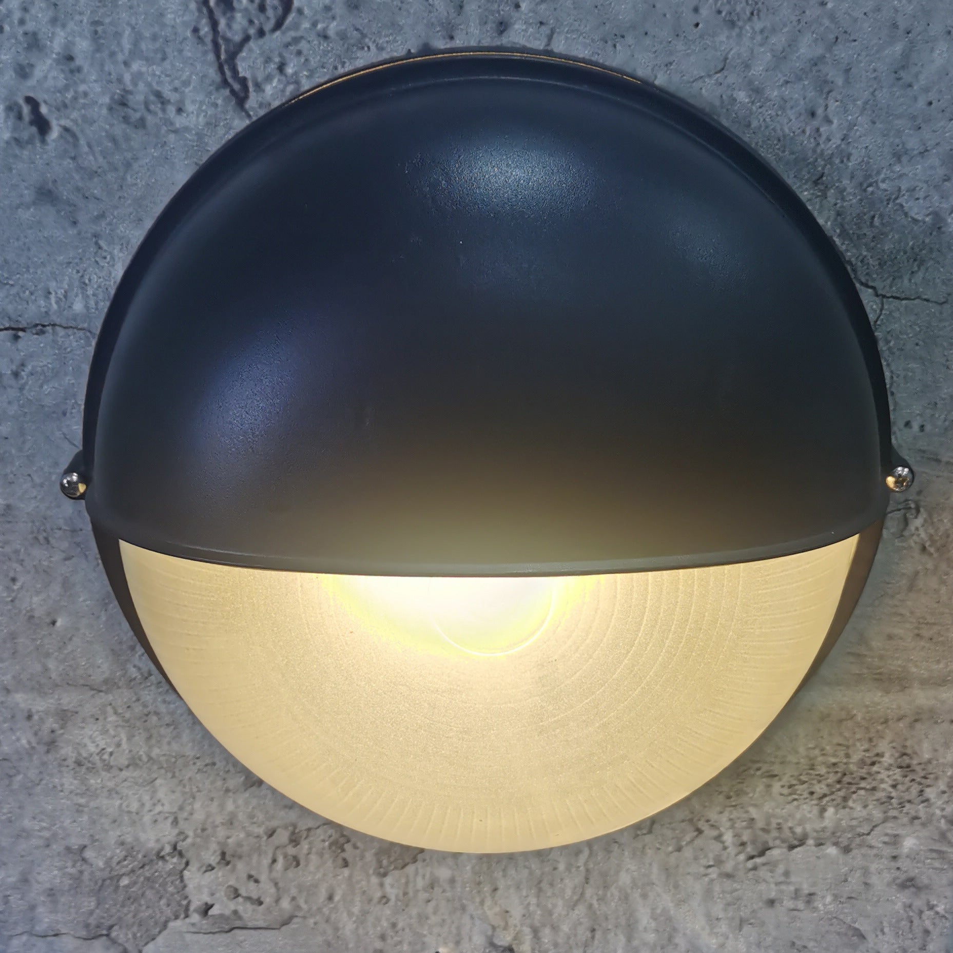 Retro American Aisle Decoration Glass Wall Lamp - Hearth & Lume