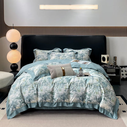 Autumn Light Luxury High - grade Cotton Long - staple Cotton Four - piece Cotton - Hearth & Lume