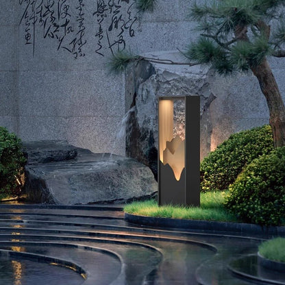 Outdoor Yard Lamp New Chinese Solar Energy - Hearth & Lume