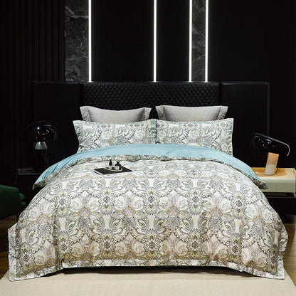 Autumn Light Luxury High - grade Cotton Long - staple Cotton Four - piece Cotton - Hearth & Lume