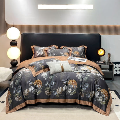 Autumn Light Luxury High - grade Cotton Long - staple Cotton Four - piece Cotton - Hearth & Lume