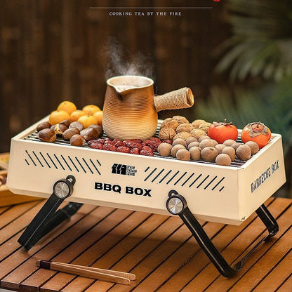 Household Stainless Steel Outdoor Barbecue Grill - Hearth & Lume