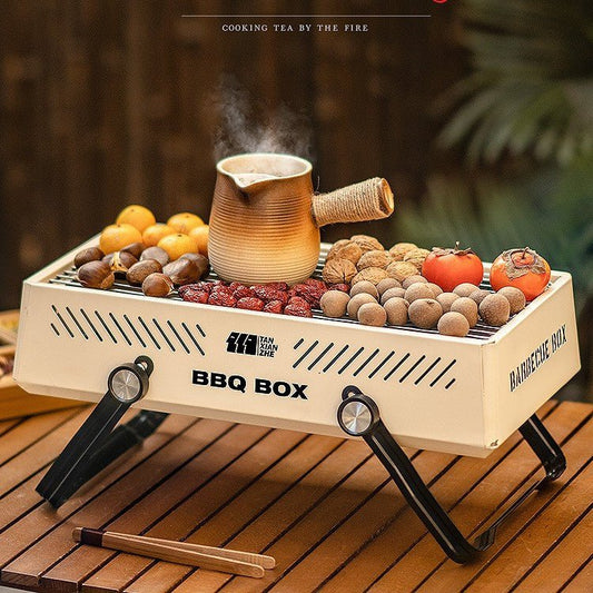 Household Stainless Steel Outdoor Barbecue Grill - Hearth & Lume