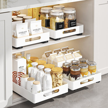 Kitchen Sink Pull - out Storage Rack - Hearth & Lume
