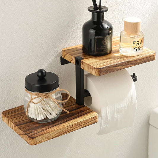 Fashion Personalized Bathroom Shelf Roll Stand - Hearth & Lume